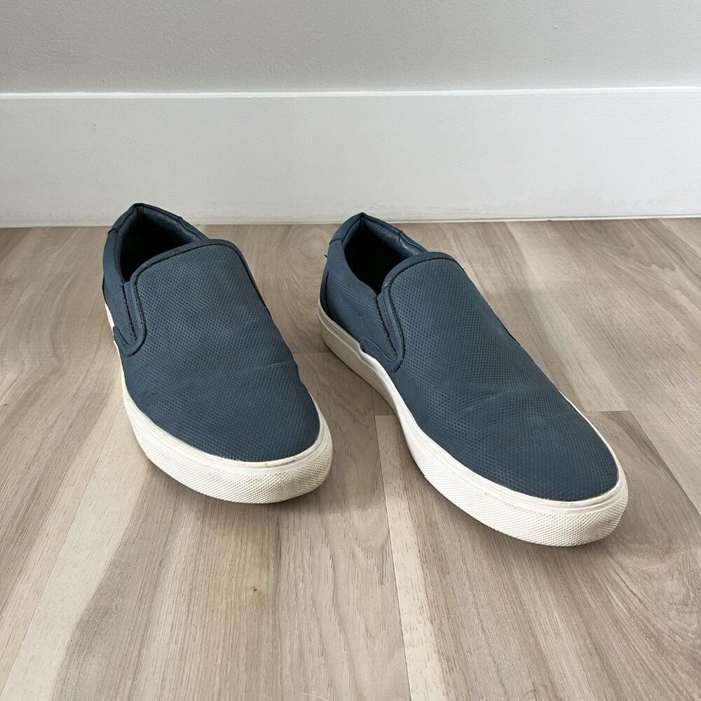 14th & Union Men's Deck Slip On Sneaker Dark Blue Size 13 - Picture 2 of 7